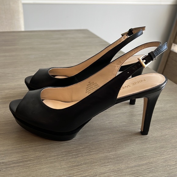Nine West Peep Toe Heels - Picture 2 of 4